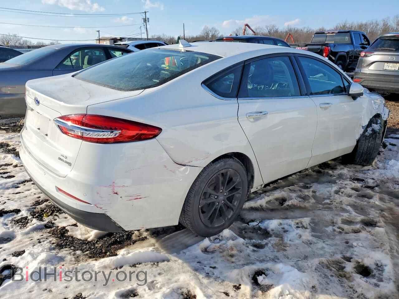 2019 FORD FUSION - VIN: 3FA6P0LU7KR110959 - Фото 3