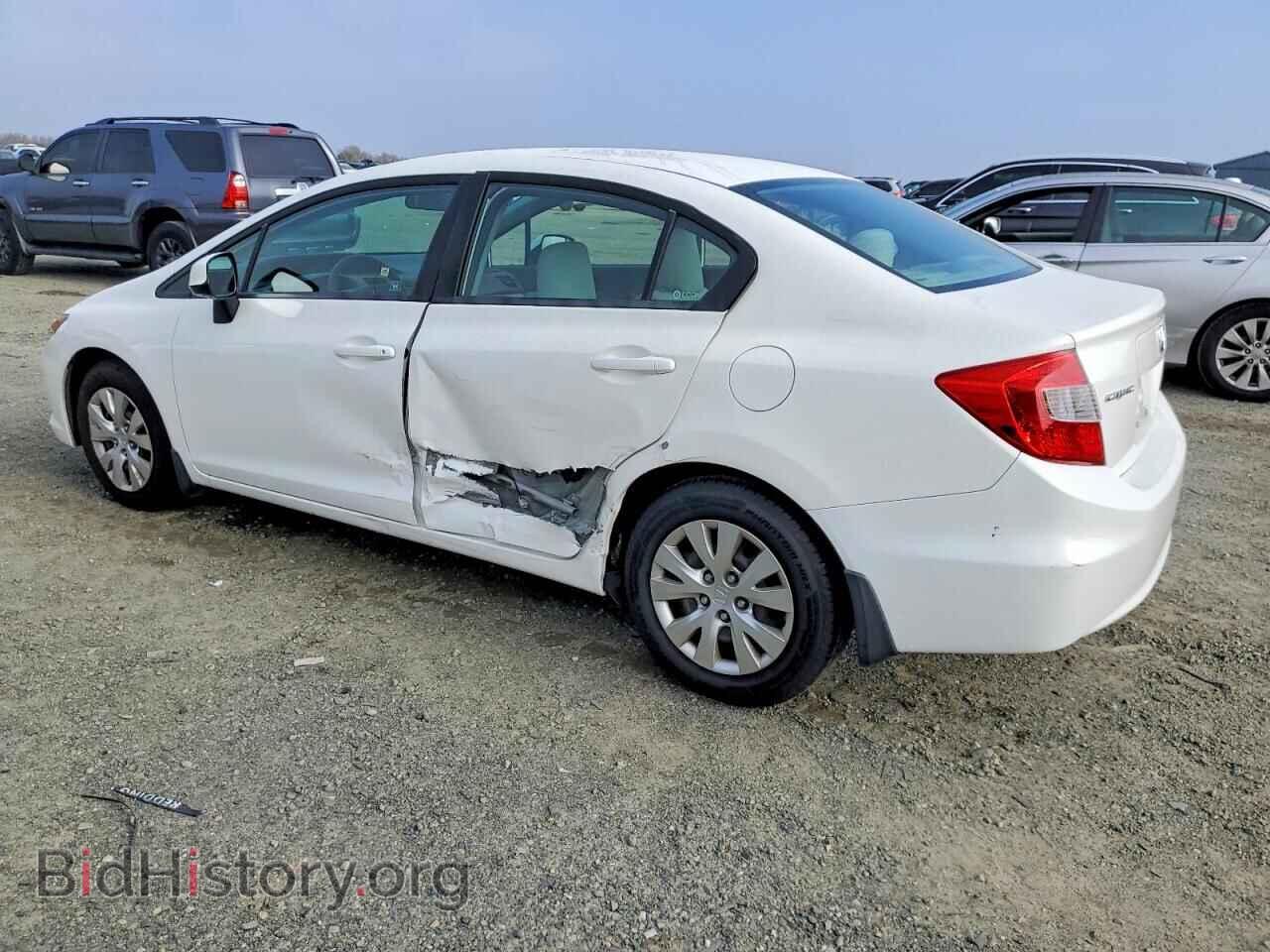 2012 HONDA CIVIC - VIN: 19XFB2F56CE367662 - Фото 2