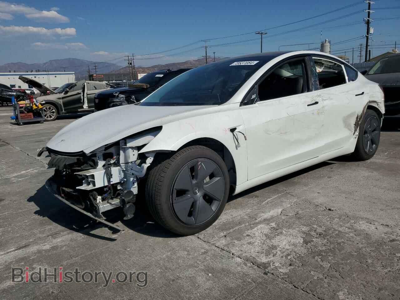 Photo 5YJ3E1EA0MF100418 - TESLA MODEL 3 2021