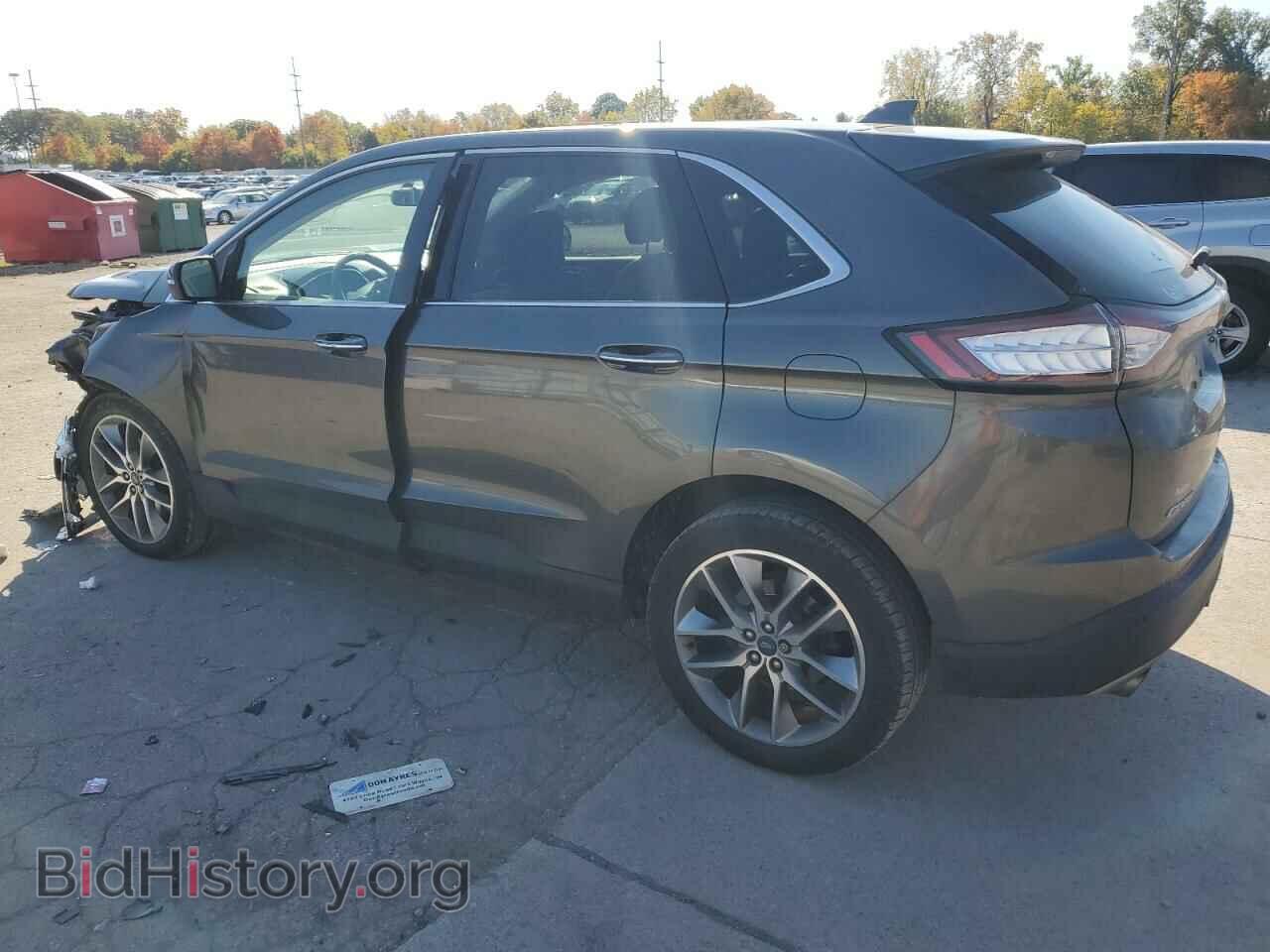 2017 FORD EDGE - VIN: 2FMPK4K91HBB42178 - Фото 2