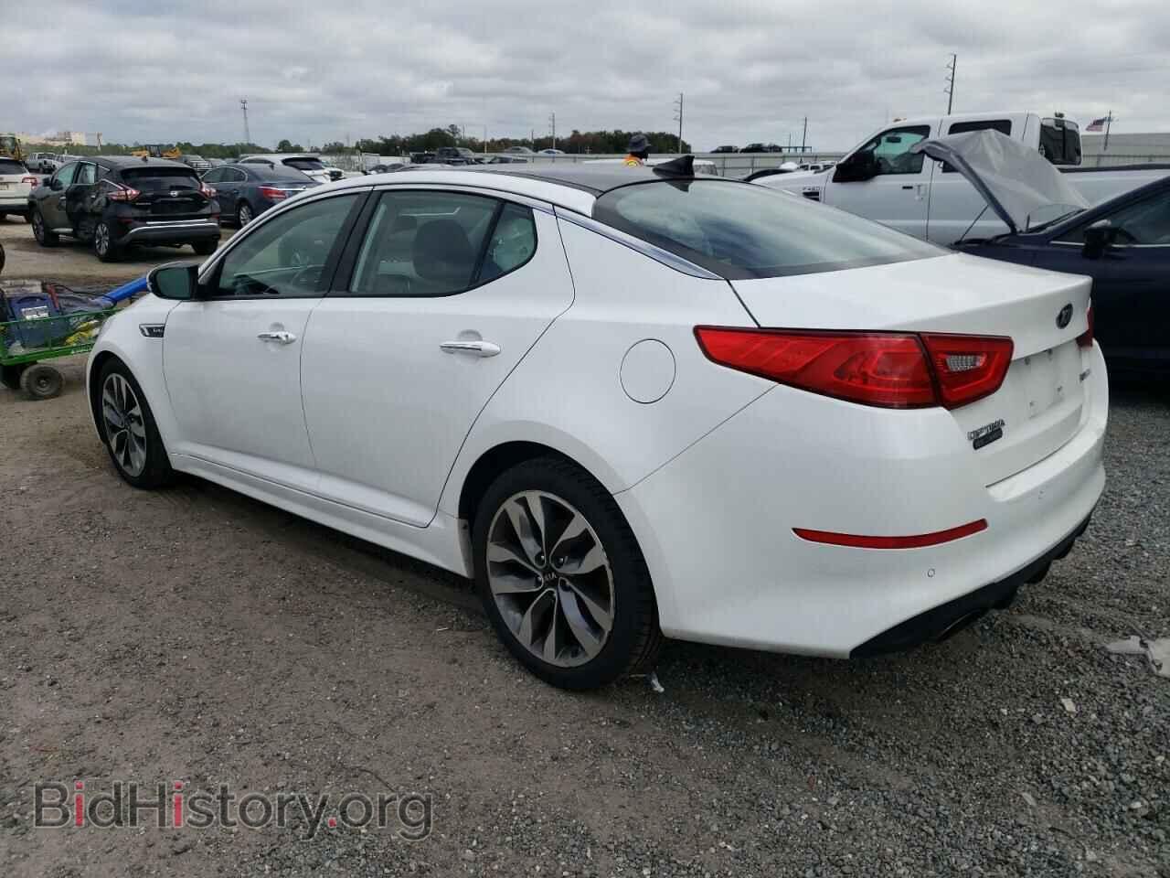 2015 KIA OPTIMA - VIN: 5XXGR4A60FG379880 - Фото 2