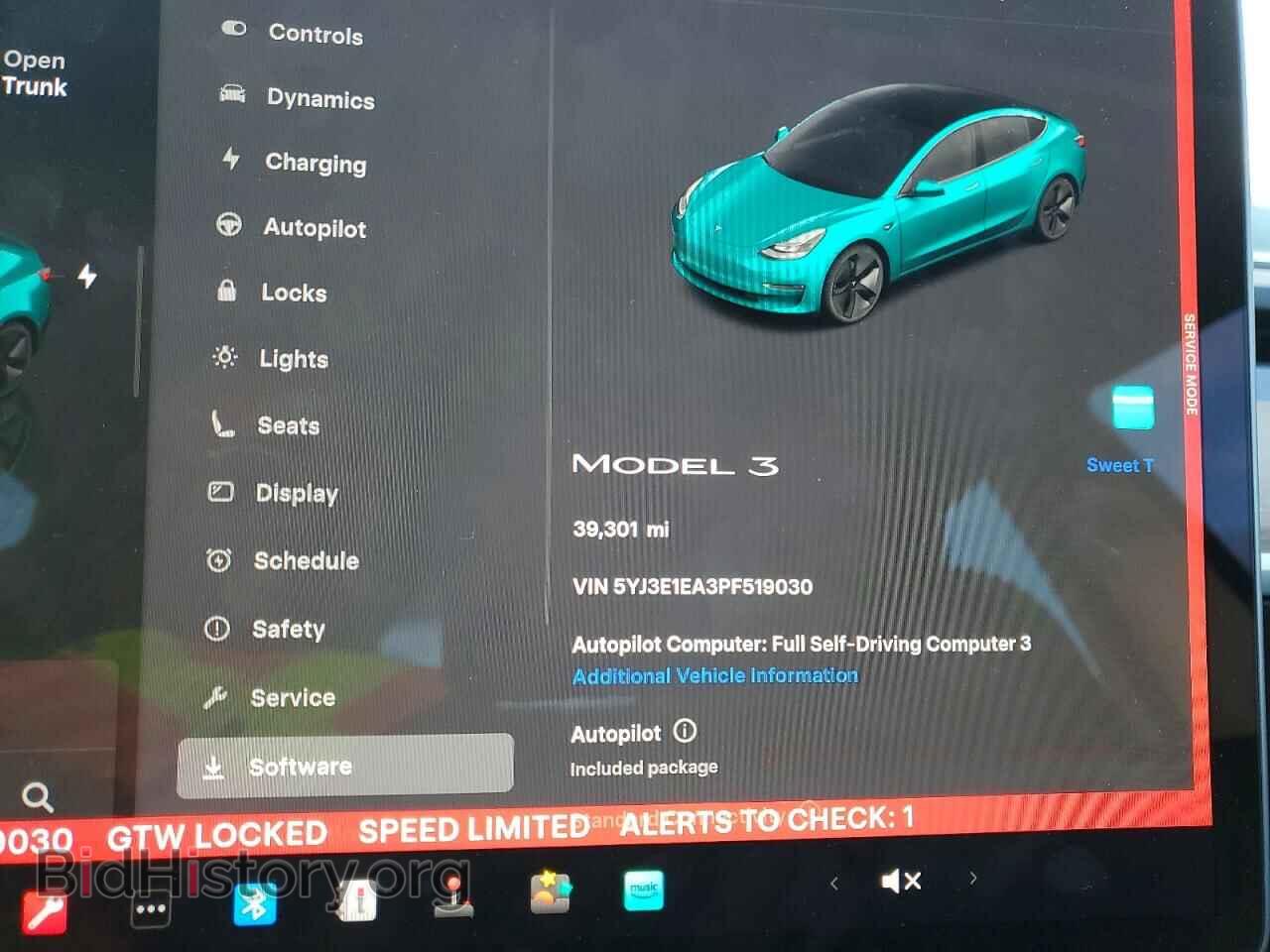 2023 TESLA MODEL 3 - VIN: 5YJ3E1EA3PF519030 - Фото 9