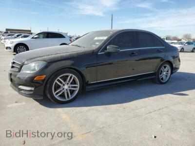 2014 Mercedes-Benz C-CLASS C 300 4MAT, черный — VIN WDDGF8AB5EA896668, Copart