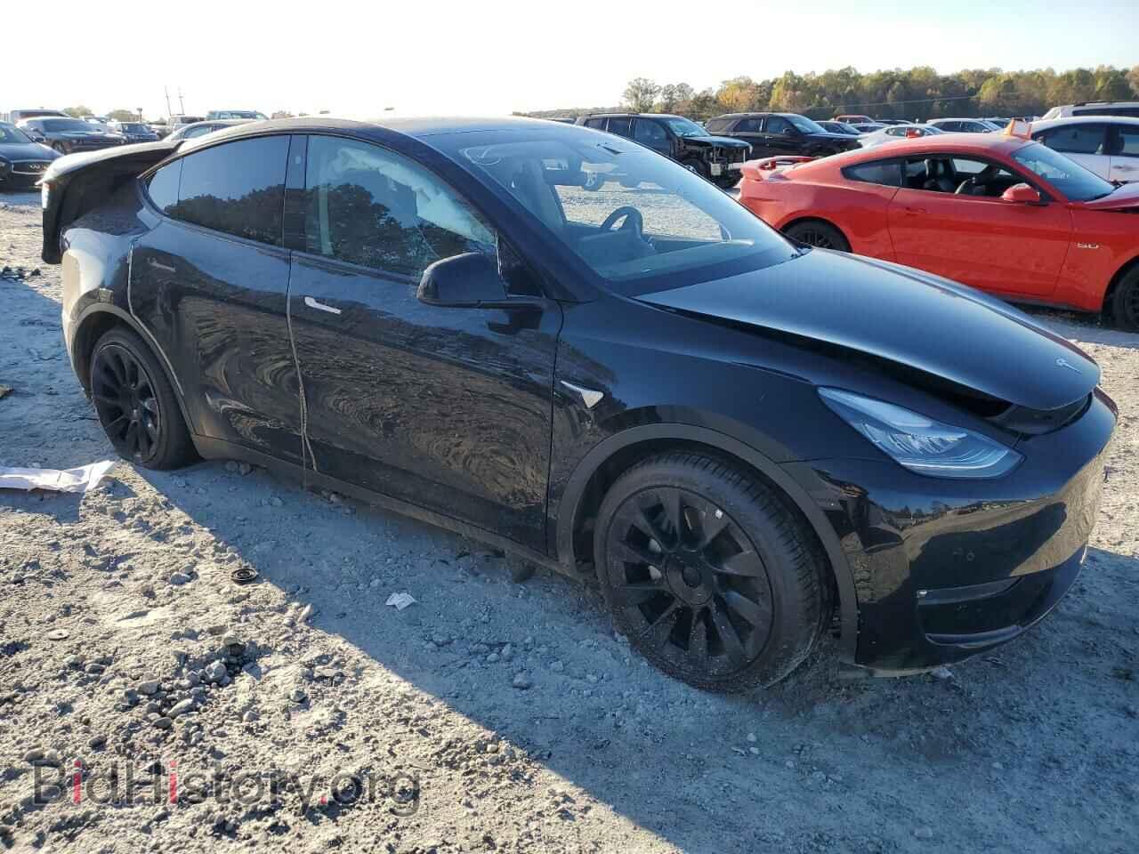 2021 TESLA MODEL Y - VIN: 5YJYGAEE2MF112086 - Фото 4