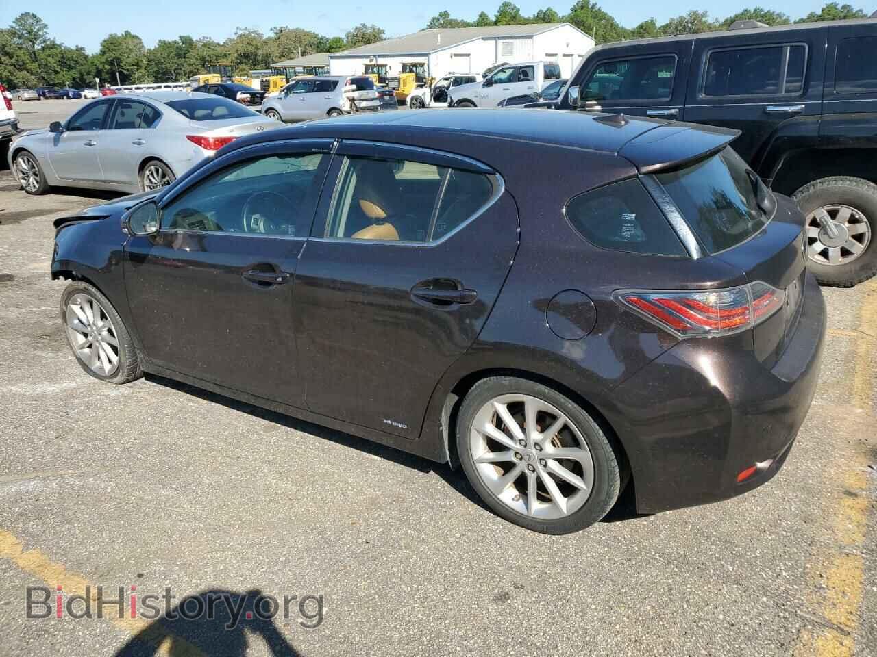 2011 LEXUS CT 200 - VIN: JTHKD5BH4B2038303 - Фото 2