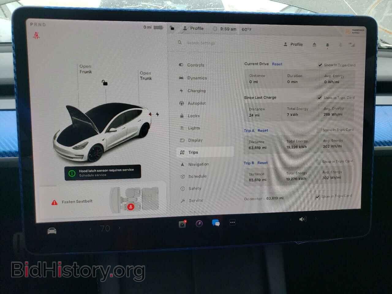 2022 TESLA MODEL 3 - VIN: 5YJ3E1ECXNF125846 - Фото 9