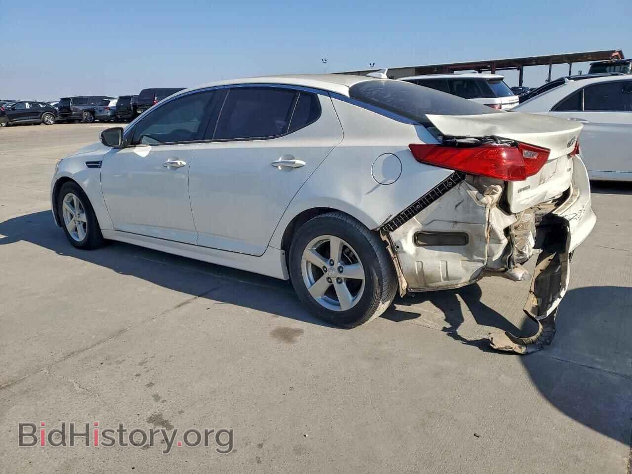 2014 KIA OPTIMA - VIN: KNAGM4A74E5458279 - Фото 2