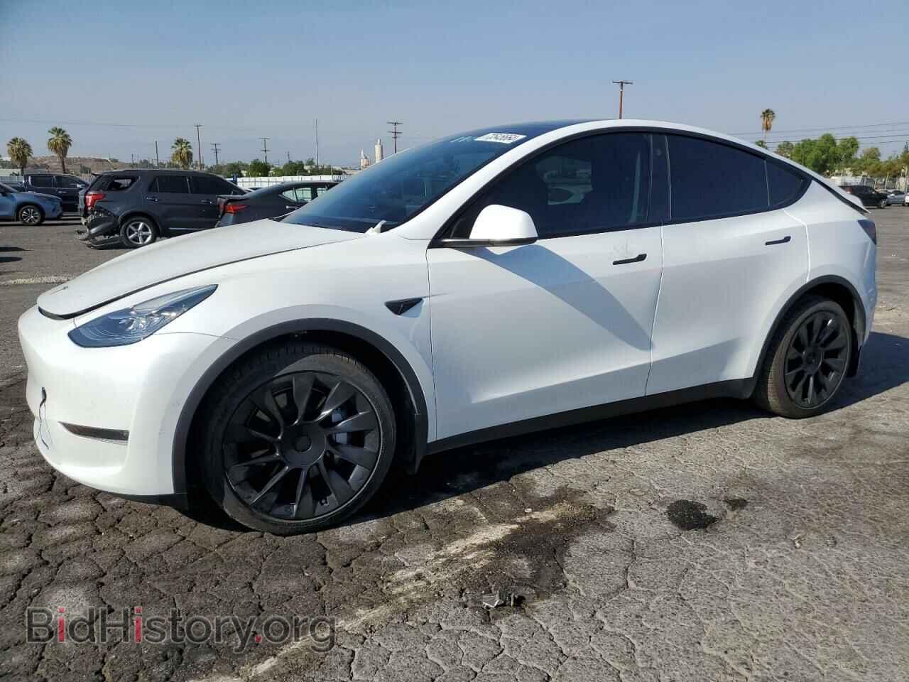 Photo 5YJYGDEE3MF276609 - TESLA MODEL Y 2021