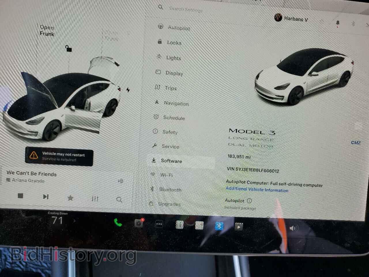 2020 TESLA MODEL 3 - VIN: 5YJ3E1EB8LF666012 - Фото 9