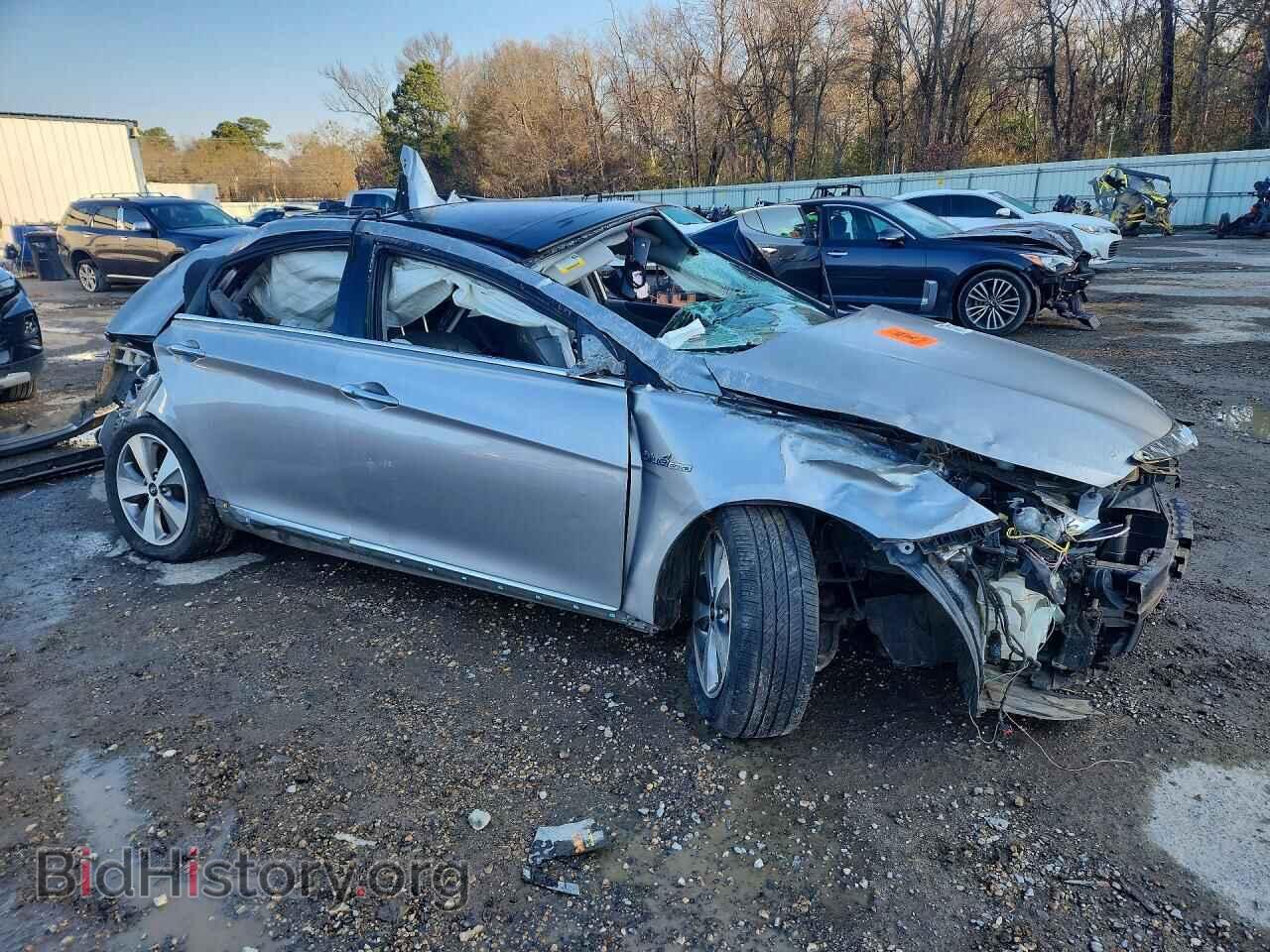 2012 HYUNDAI SONATA - VIN: KMHEC4A47CA056551 - Фото 4