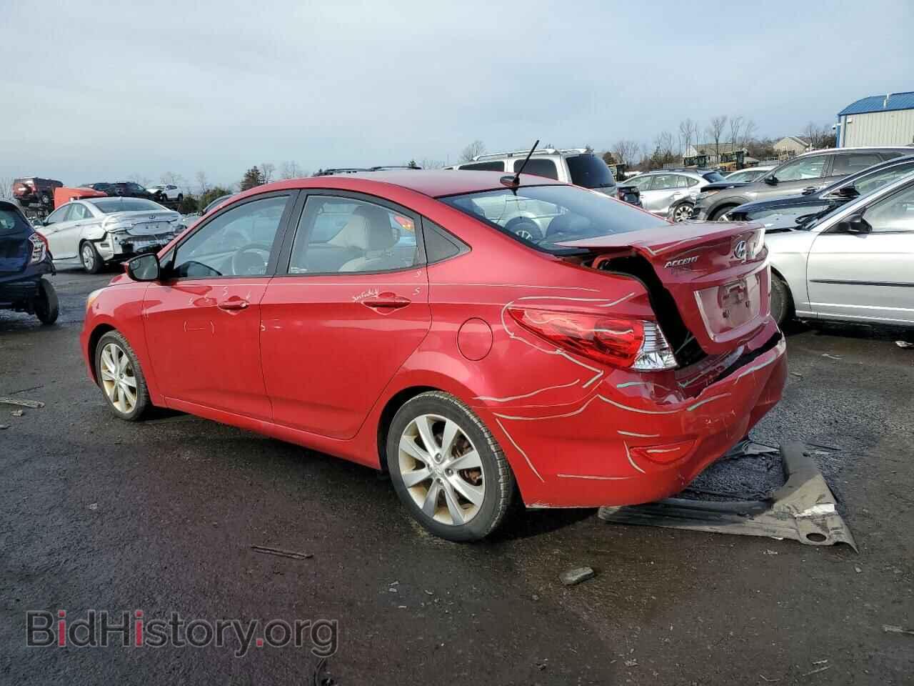 2014 HYUNDAI ACCENT - VIN: KMHCU4AE5EU776445 - Фото 2