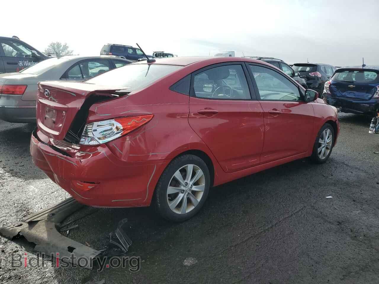 2014 HYUNDAI ACCENT - VIN: KMHCU4AE5EU776445 - Фото 3