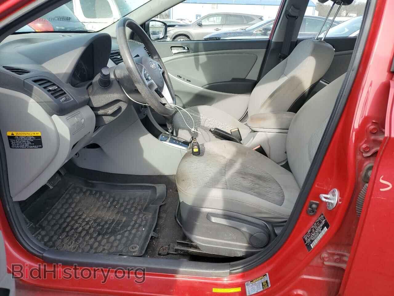2014 HYUNDAI ACCENT - VIN: KMHCU4AE5EU776445 - Фото 7