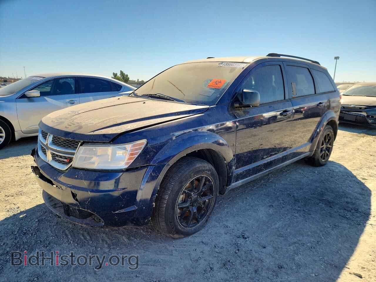 2017 Dodge JOURNEY SE (VIN 3C4PDCAB8HT504444) — photo 1 of 13, Copart, damage: front end