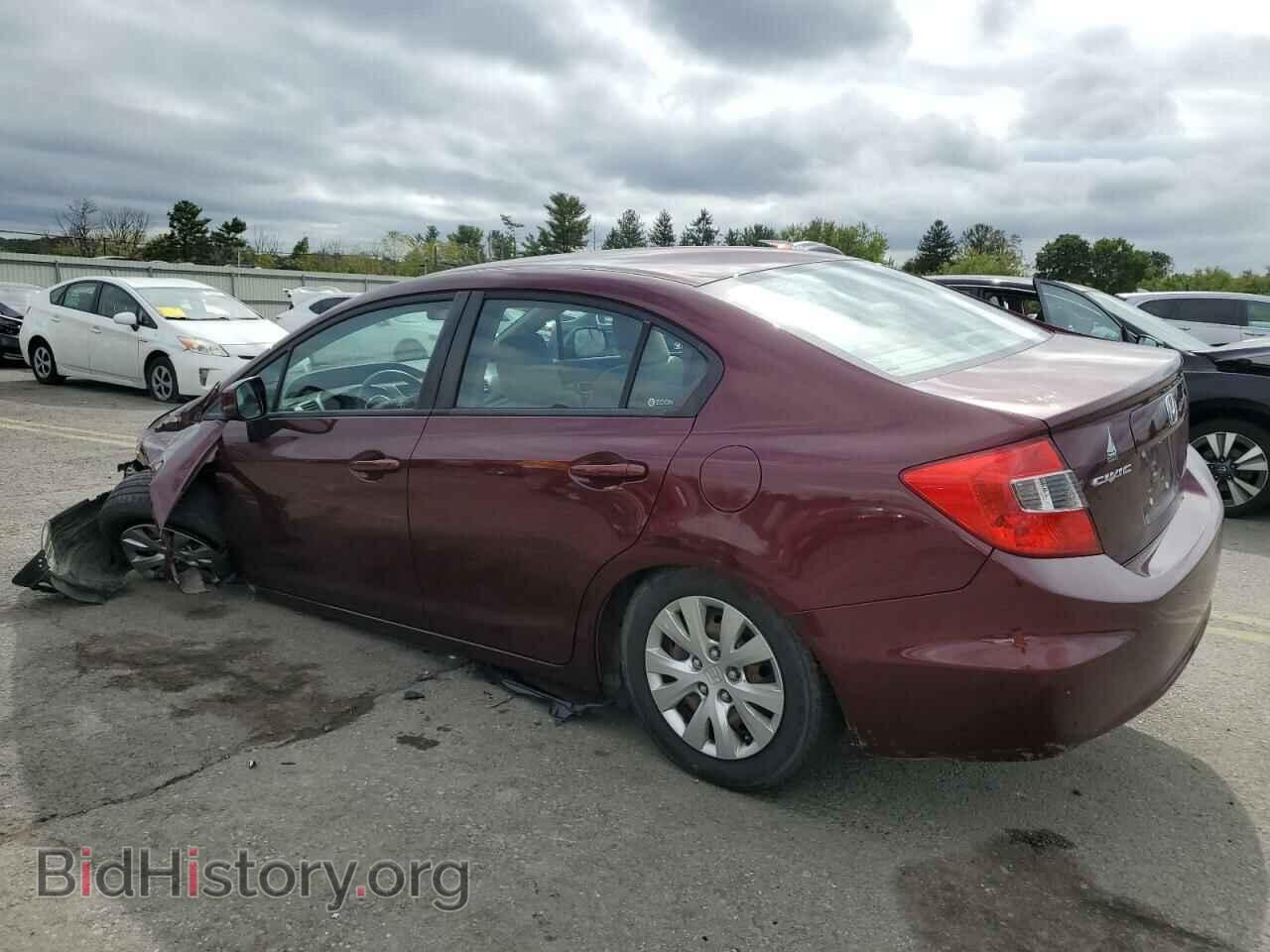 2012 HONDA CIVIC - VIN: 19XFB2F58CE368294 - Фото 2