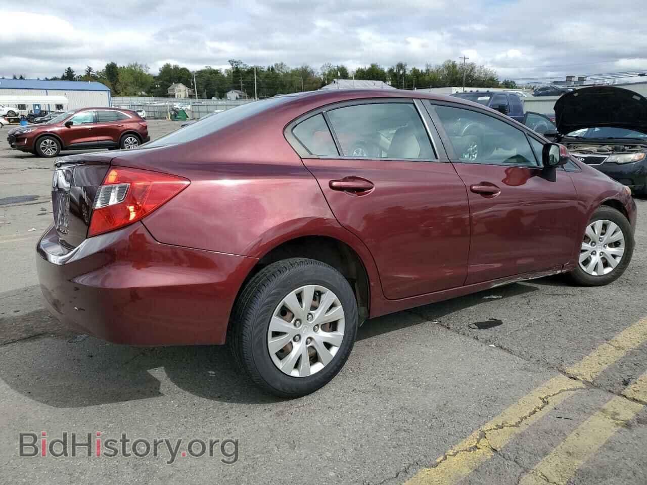 2012 HONDA CIVIC - VIN: 19XFB2F58CE368294 - Фото 3