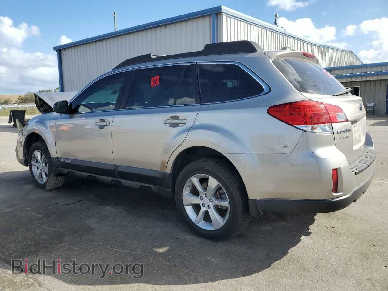 2014 SUBARU OUTBACK - VIN: 4S4BRBAC5E3277943 - Фото 2