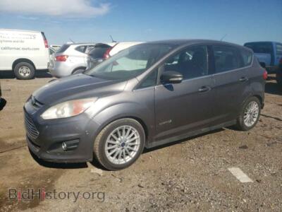 2013 Ford CMAX SEL, серый — VIN 1FADP5BUXDL522073, Copart
