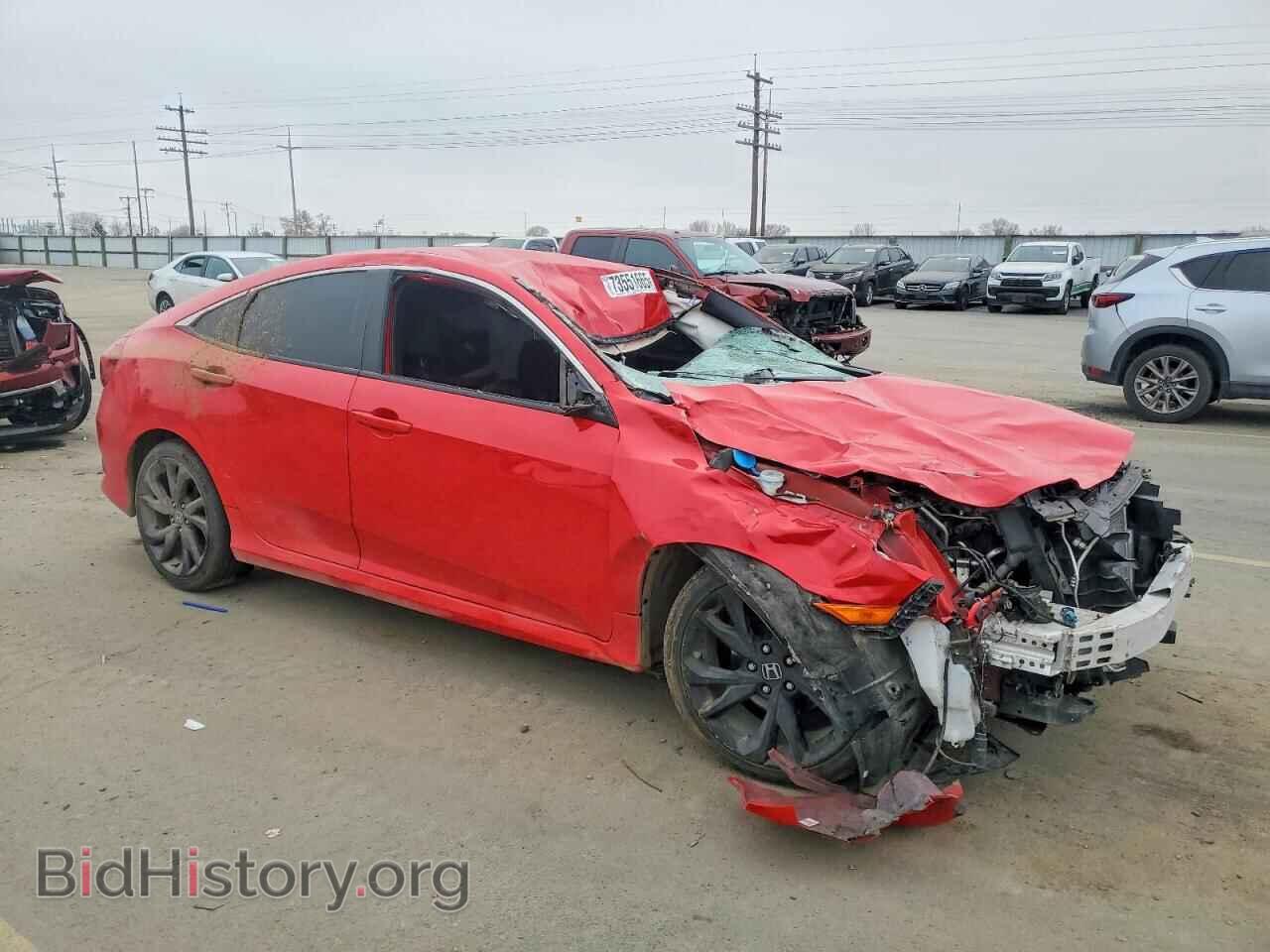 2020 HONDA CIVIC - VIN: 2HGFC2F85LH570586 - Фото 4
