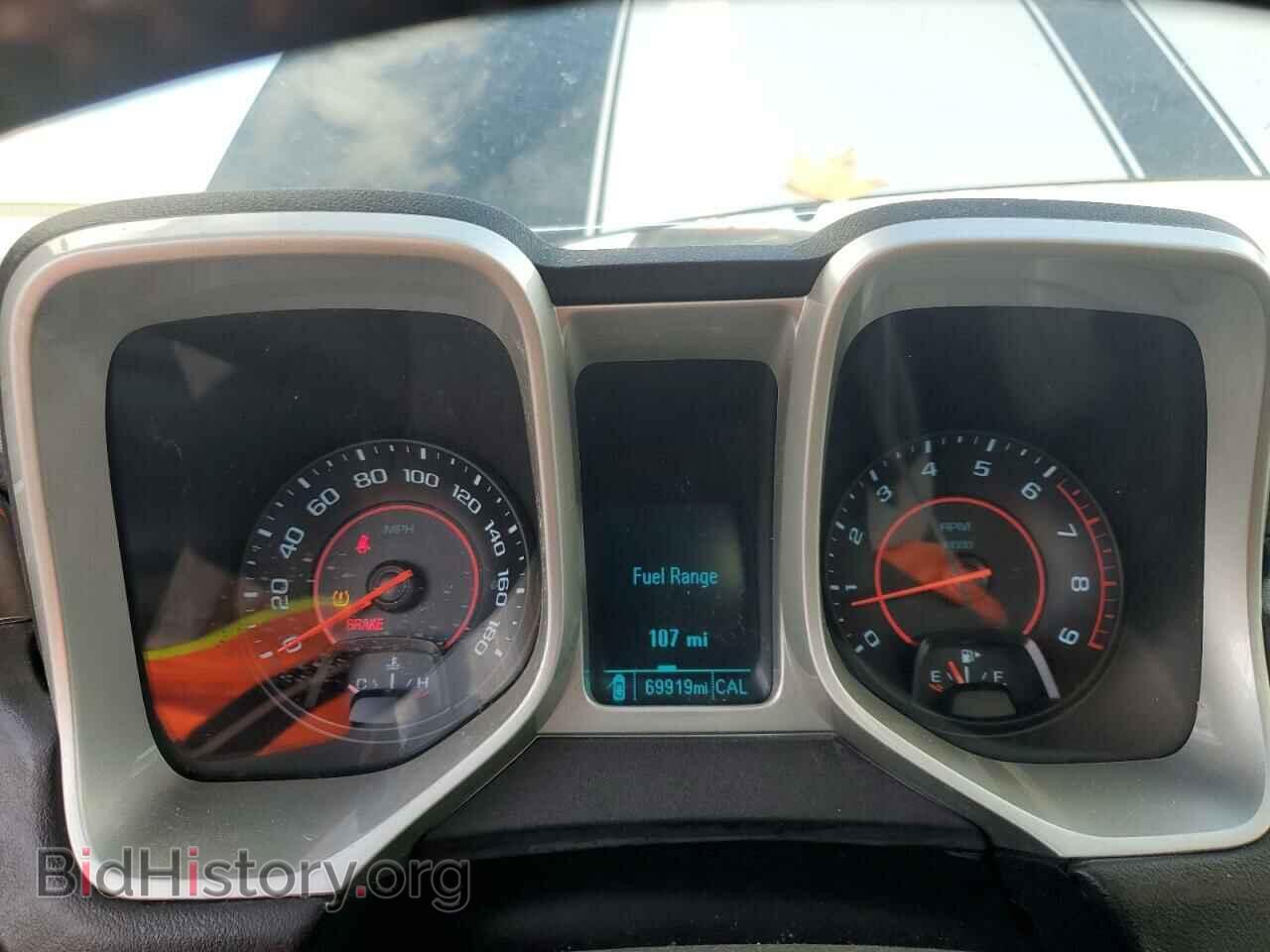 2014 CHEVROLET CAMARO - VIN: 2G1FT1EW3D9103812 - Фото 9