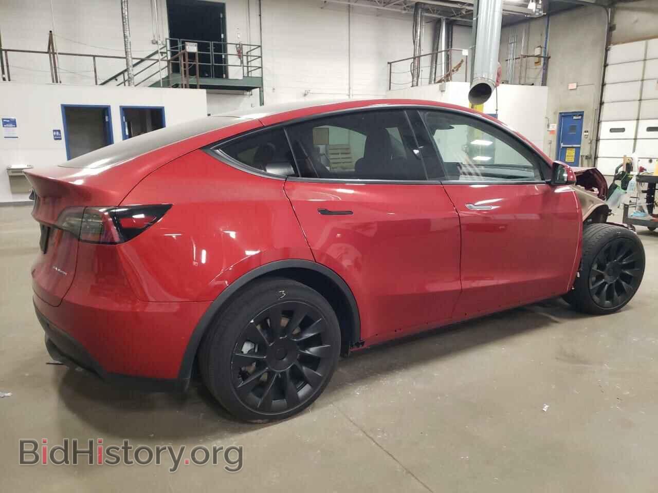 2022 TESLA MODEL Y - VIN: 7SAYGDEEXNA018475 - Фото 3