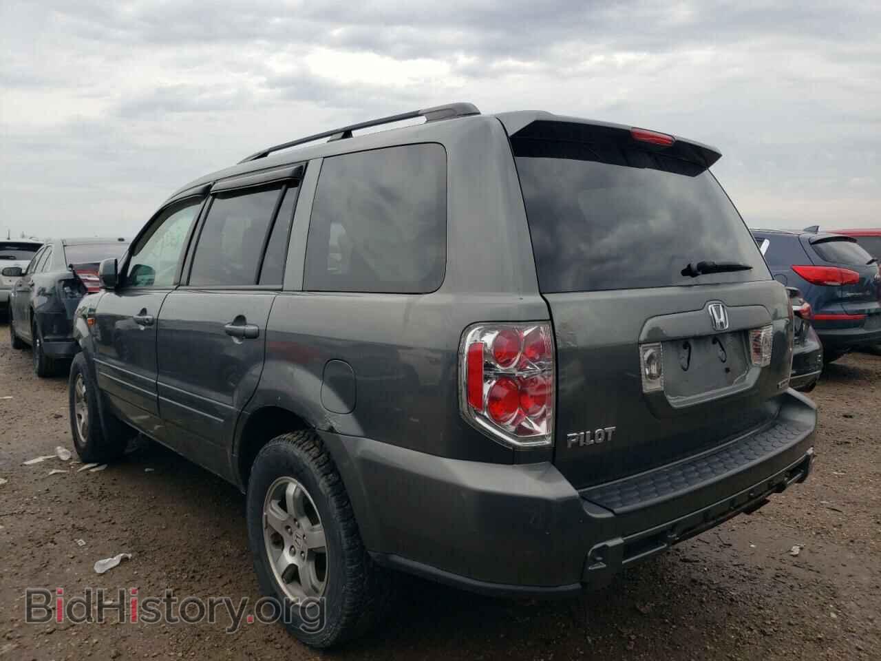 2007 HONDA PILOT - VIN: 2HKYF184X7H505166 - Фото 2