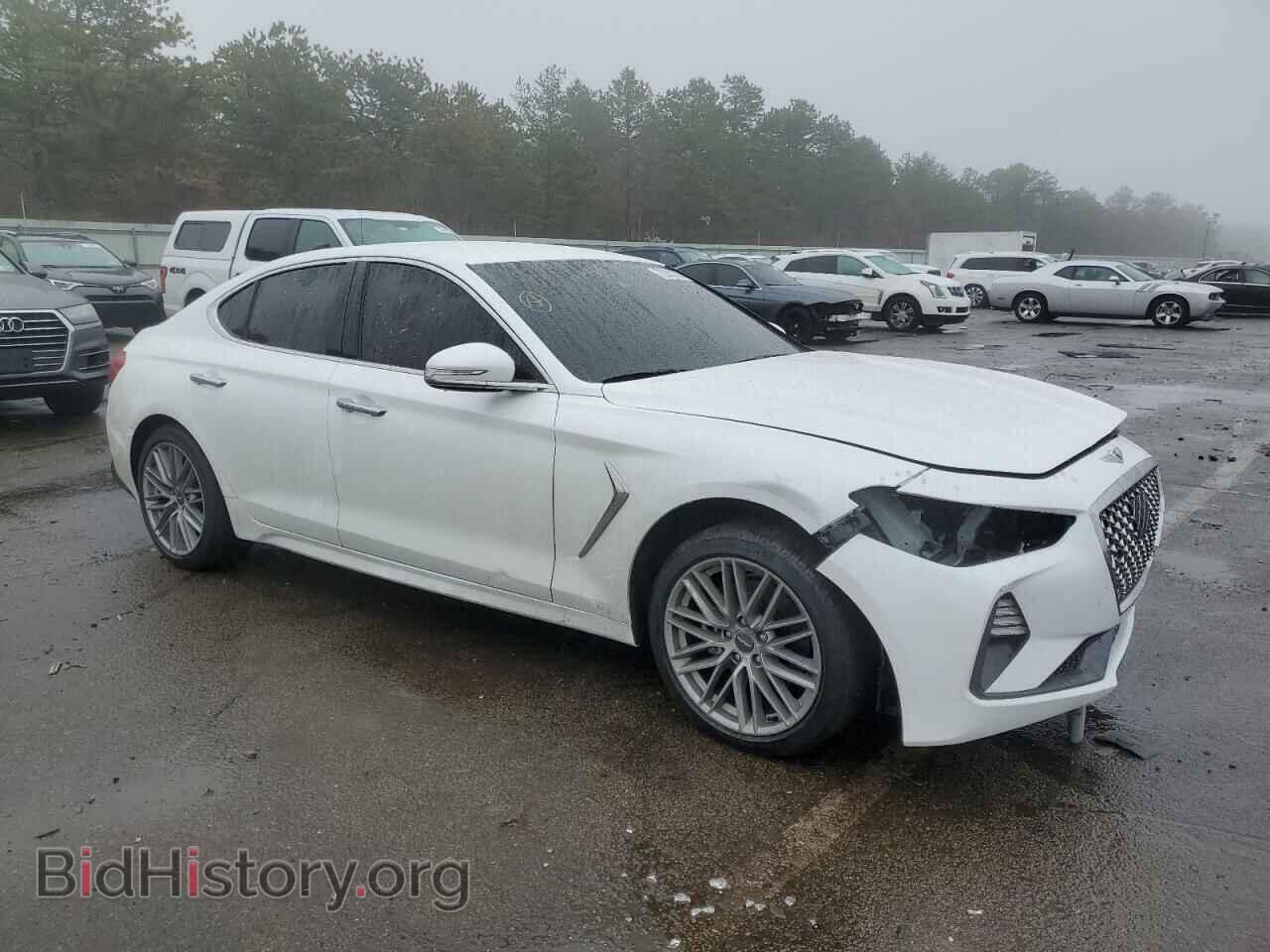 2021 GENESIS G70 - VIN: KMTG64LA6MU076203 - Фото 4
