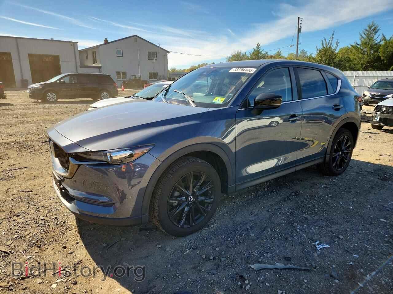 2021 Mazda CX-5 Touring (VIN JM3KFBCM8M0418725) — photo 1 of 13, Copart, damage: side