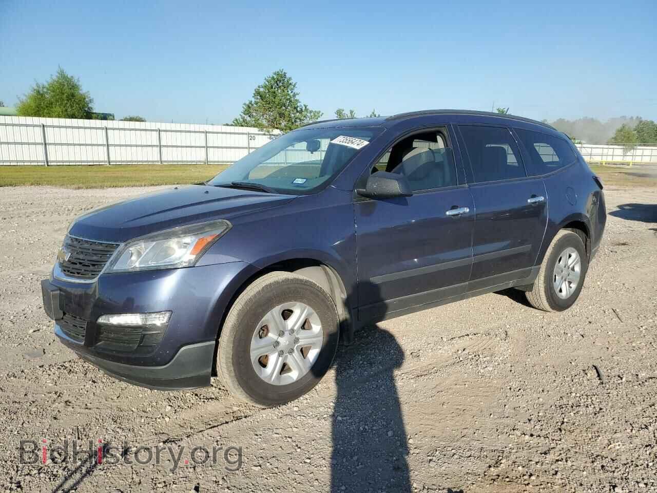 Фотография 1GNKRFKD3EJ275212 - CHEVROLET TRAVERSE 2014