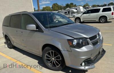 2018 Dodge CARAVAN GT, silver — VIN 2C4RDGEG8JR150617, Copart