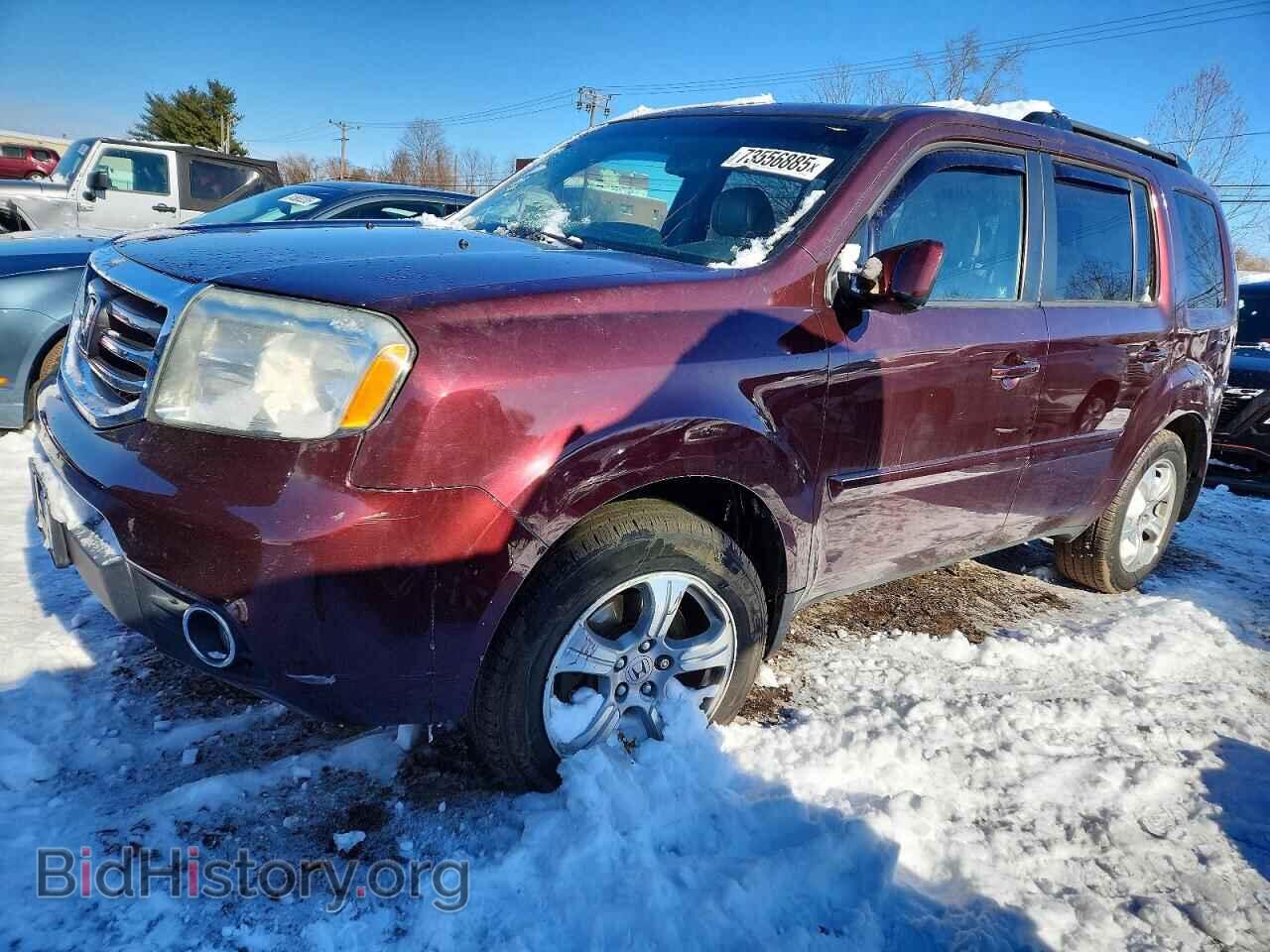 Photo 5FNYF4H57CB016548 - HONDA PILOT 2012