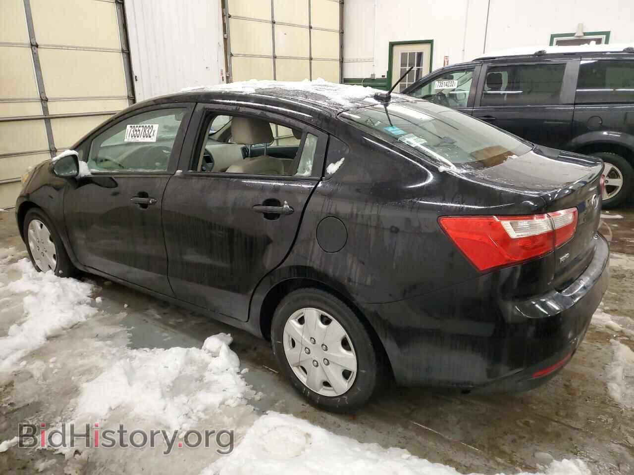 2012 KIA RIO - VIN: KNADM4A37C6047367 - Фото 2