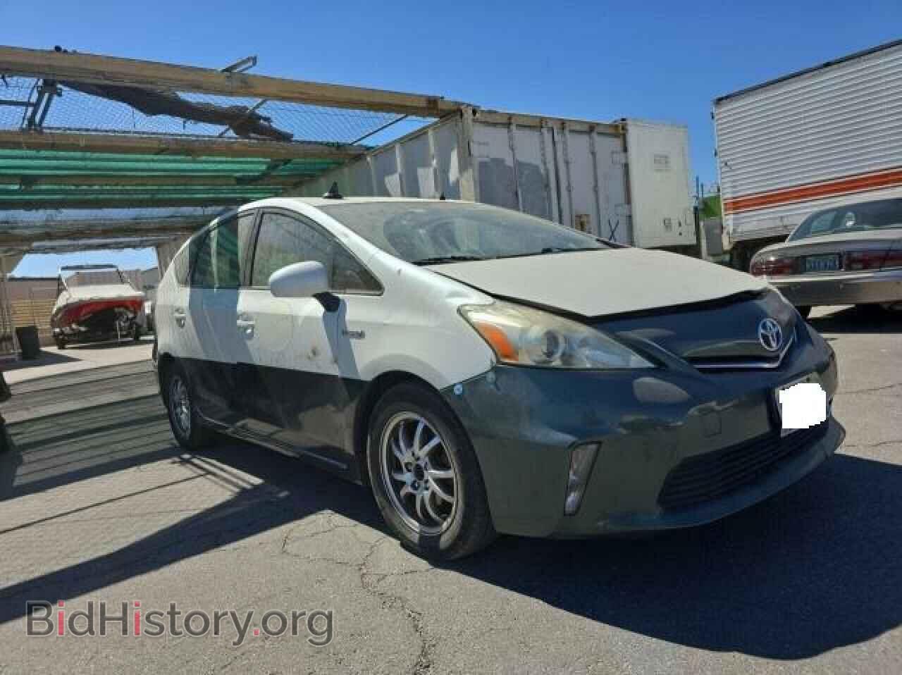 Photo JTDZN3EU9EJ008587 - TOYOTA PRIUS 2014
