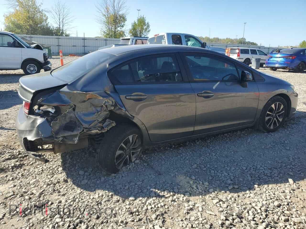 2013 HONDA CIVIC - VIN: 19XFB2F8XDE045649 - Фото 3