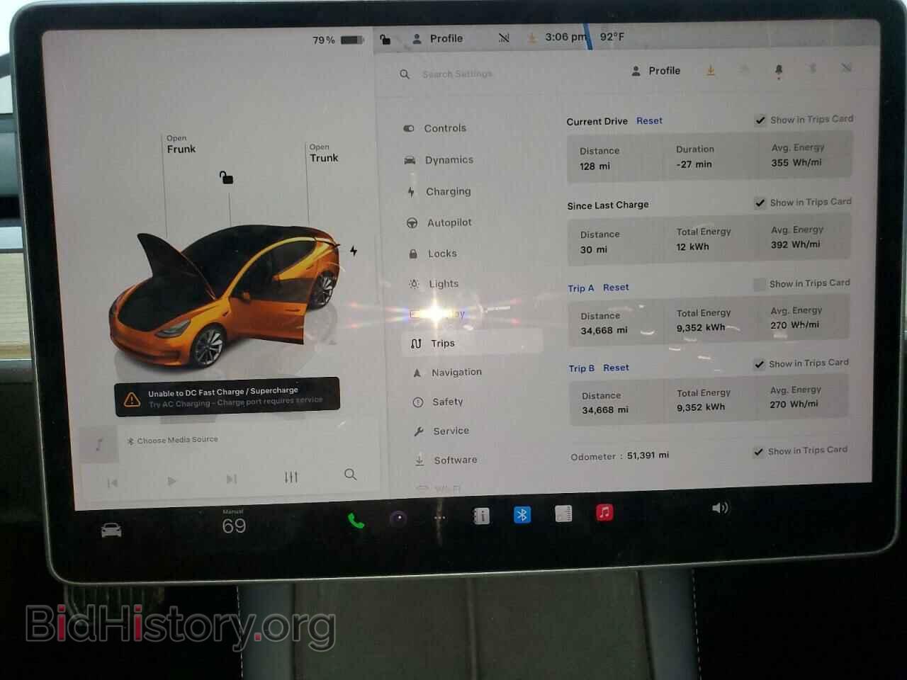 2023 TESLA MODEL 3 - VIN: 5YJ3E1EA1PF437927 - Фото 9