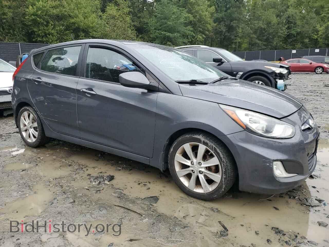 2012 HYUNDAI ACCENT - VIN: KMHCU5AE3CU054927 - Фото 4
