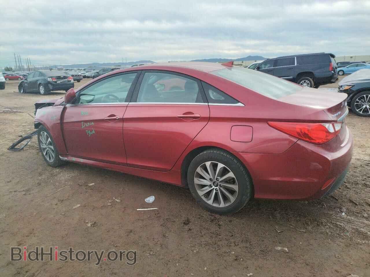 2014 HYUNDAI SONATA - VIN: 5NPEB4AC2EH813124 - Фото 2