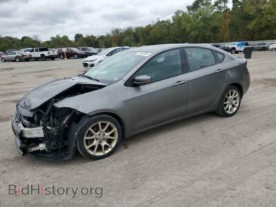 2013 Dodge DART SXT, gray — VIN 1C3CDFBA8DD147776, Copart