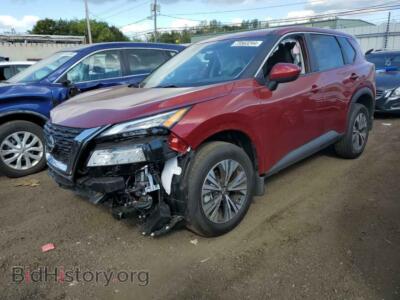 2023 Nissan ROGUE SV, red — VIN 5N1BT3BB2PC920782, Copart