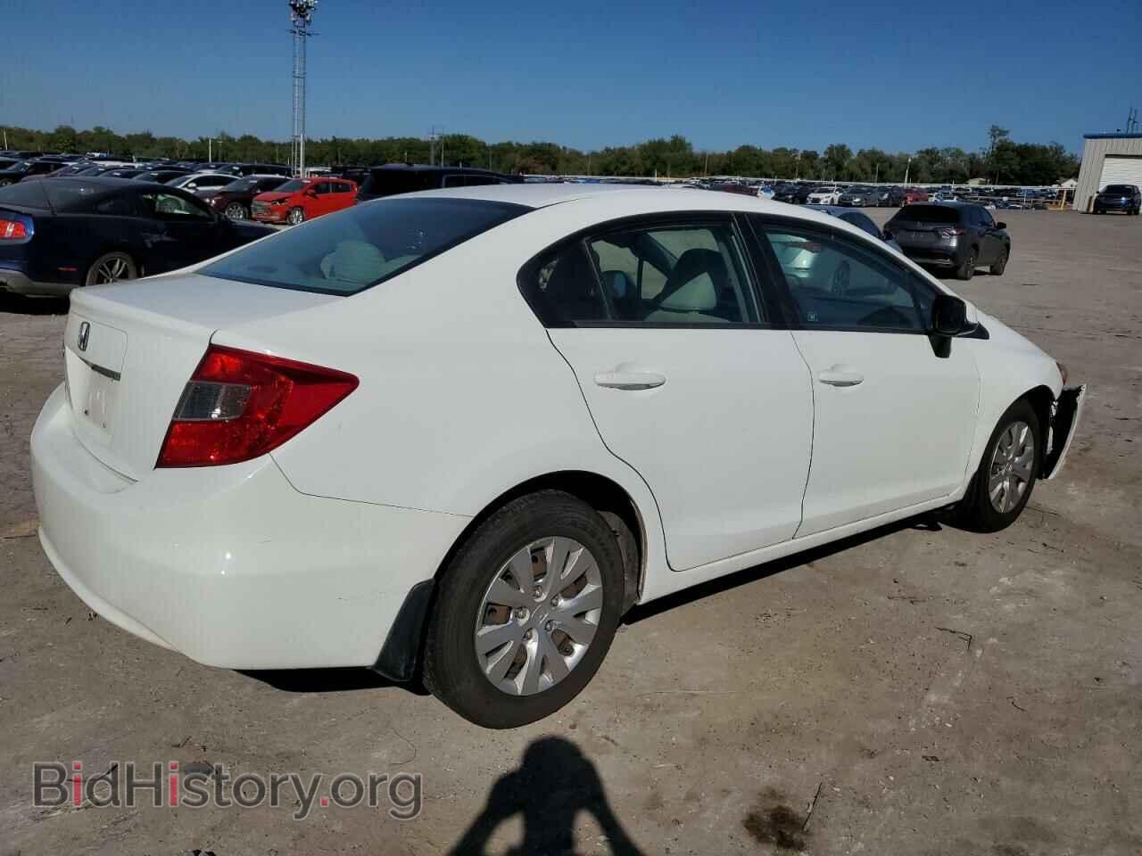 2012 HONDA CIVIC - VIN: 19XFB2F56CE003600 - Фото 3