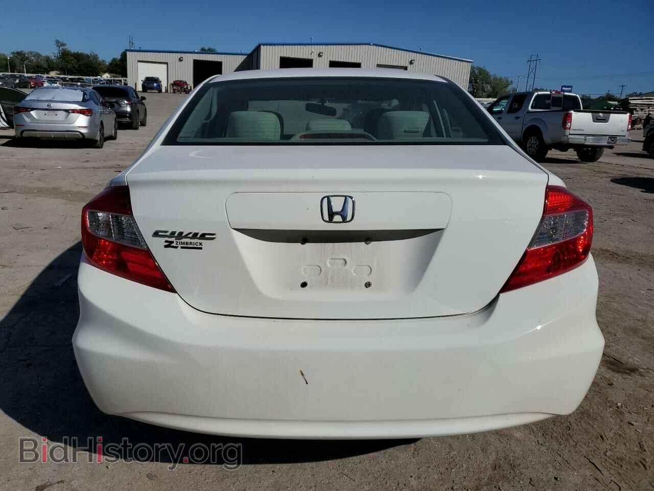 2012 HONDA CIVIC - VIN: 19XFB2F56CE003600 - Фото 6