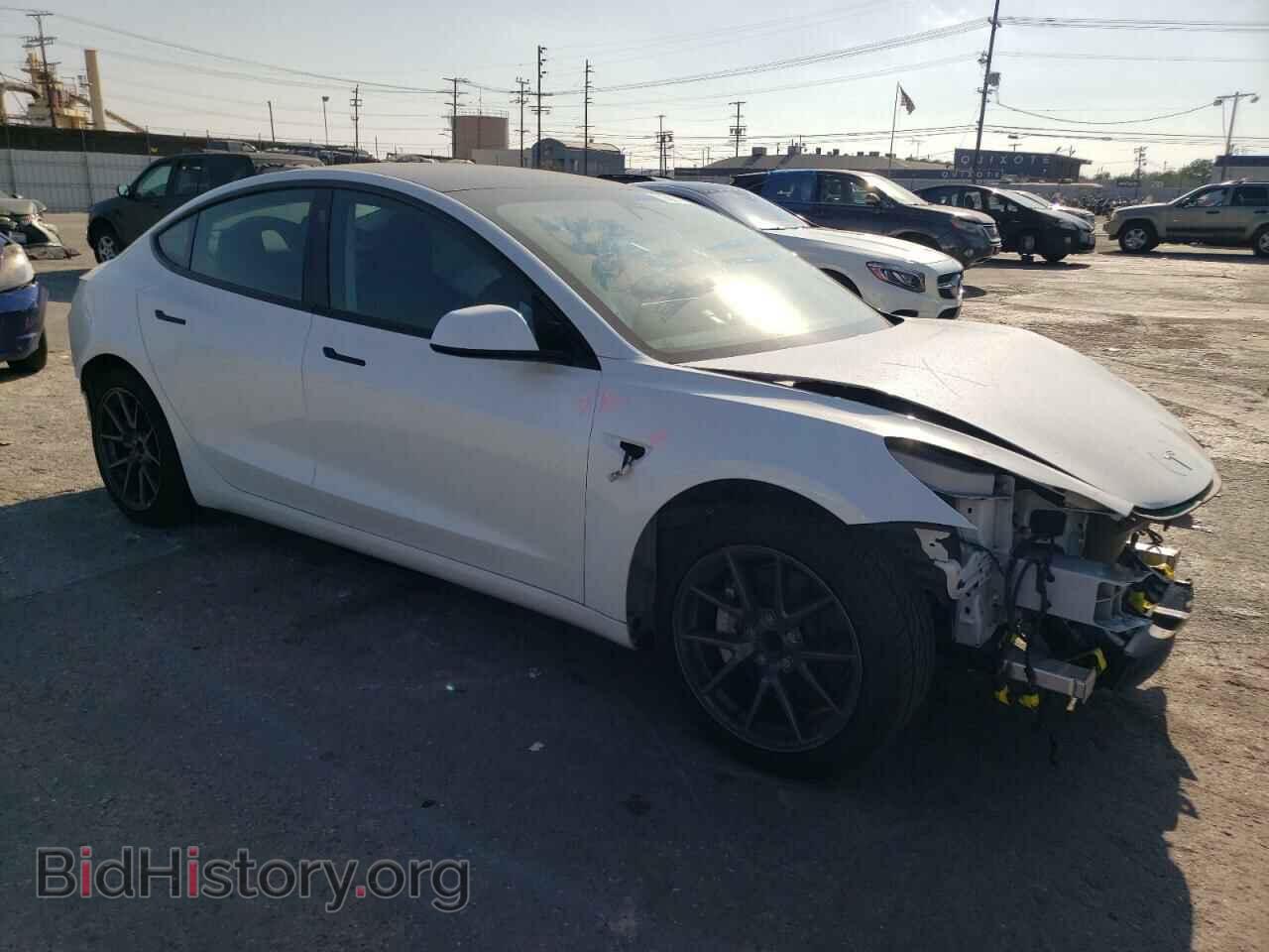 2021 TESLA MODEL 3 - VIN: 5YJ3E1EA1MF930597 - Фото 4