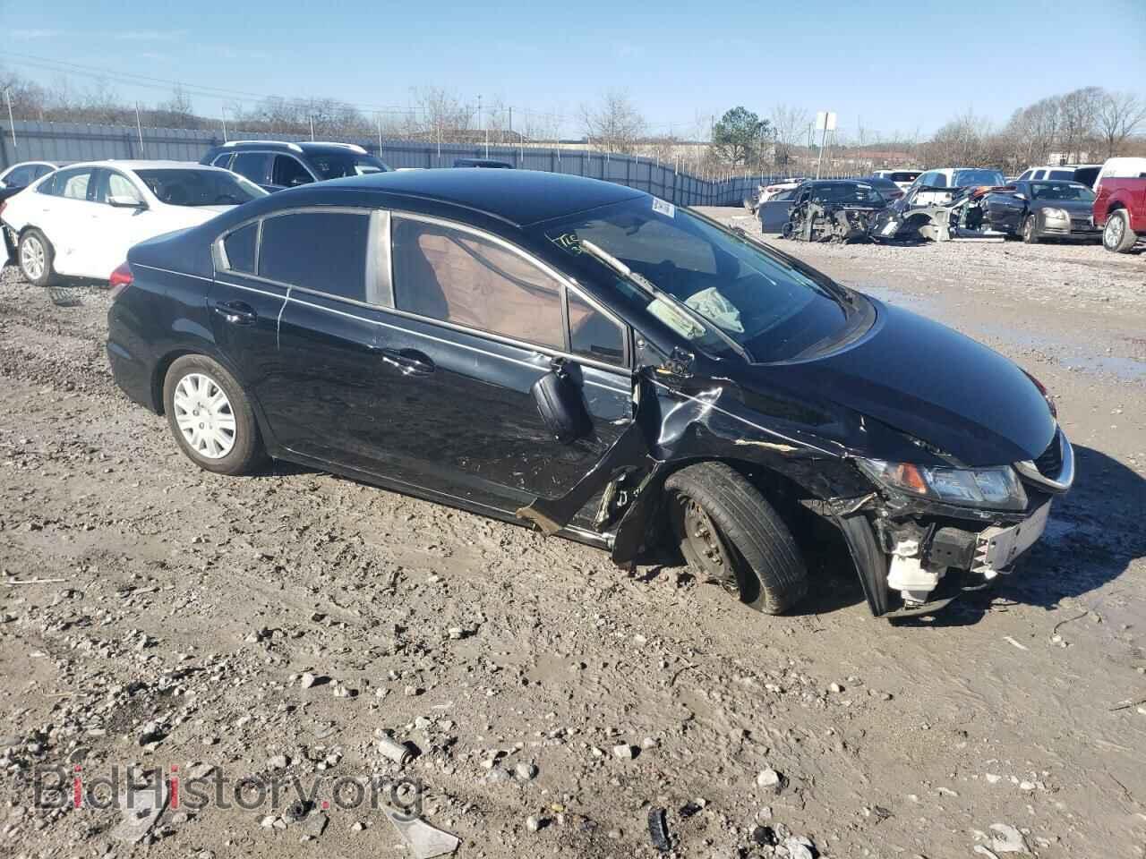 2014 HONDA CIVIC - VIN: 2HGFB2F55EH527782 - Фото 4