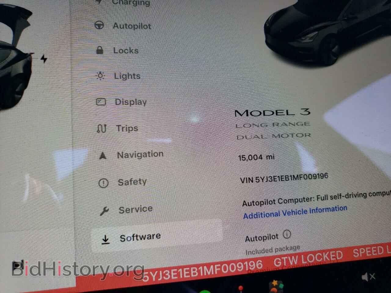 2021 TESLA MODEL 3 - VIN: 5YJ3E1EB1MF009196 - Фото 9