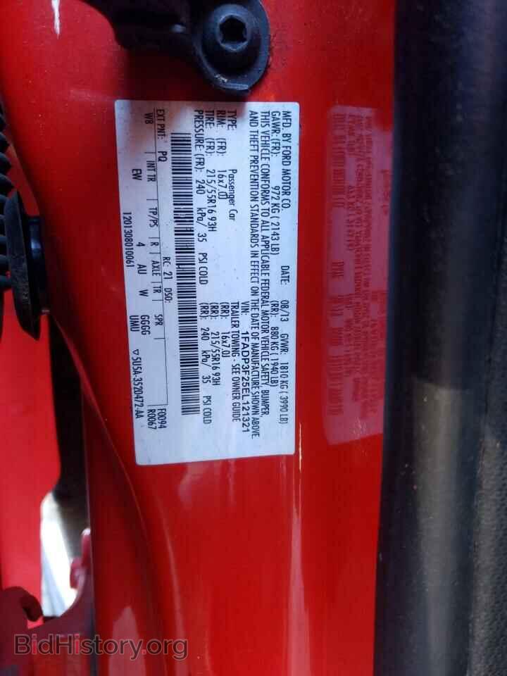 2014 FORD FOCUS - VIN: 1FADP3F25EL121321 - Фото 12