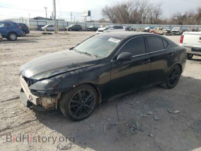 2007 Lexus IS IS 250, черный — VIN JTHBK262972032806, Copart