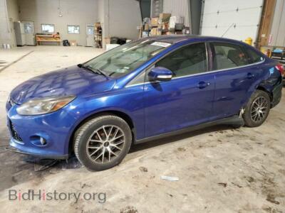 2012 Ford FOCUS SEL, blue — VIN 1FAHP3H21CL307157, Copart