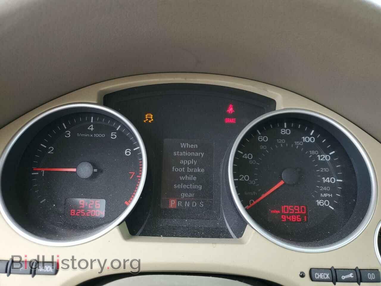 2006 AUDI A4 - VIN: WAUDT48H36K010770 - Фото 9