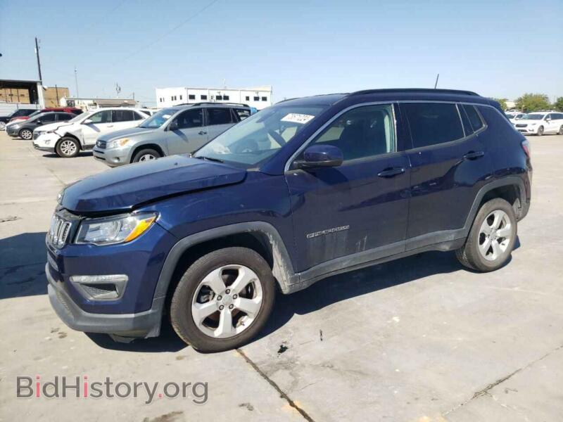 2020 Jeep COMPASS Latitude (VIN 3C4NJDBB8LT117406) — photo 1 of 13, Copart, damage: front end