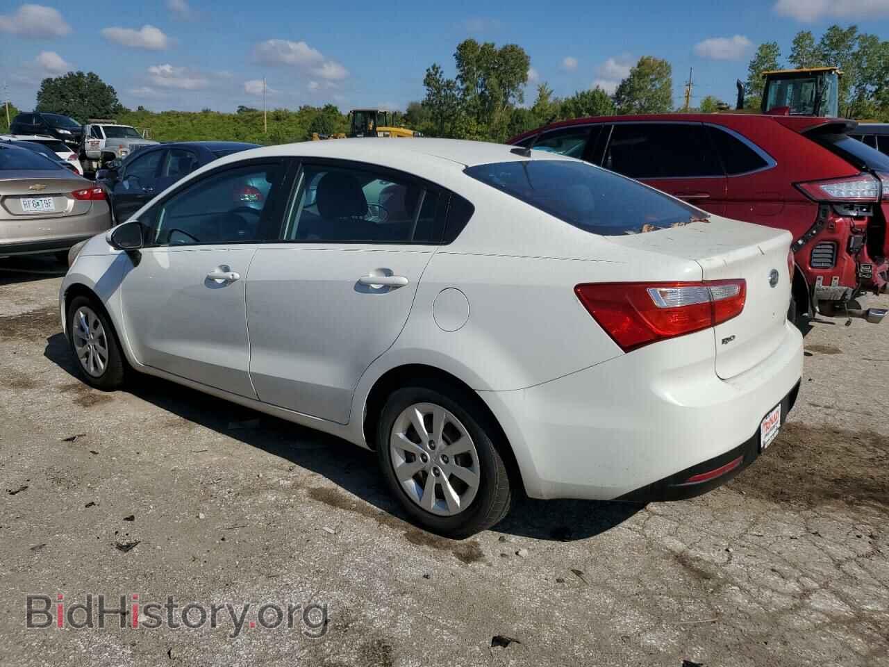 2012 KIA RIO - VIN: KNADN4A3XC6083924 - Фото 2